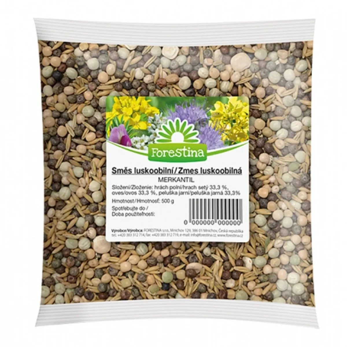 Směska luskoobilní - semena - 500 g