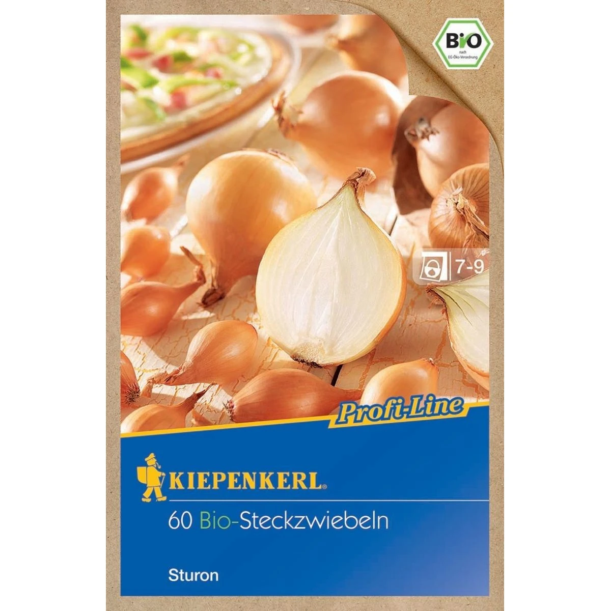 BIO Cibule sazečka Sturon - Allium cepa - bio cibulky - 60 ks