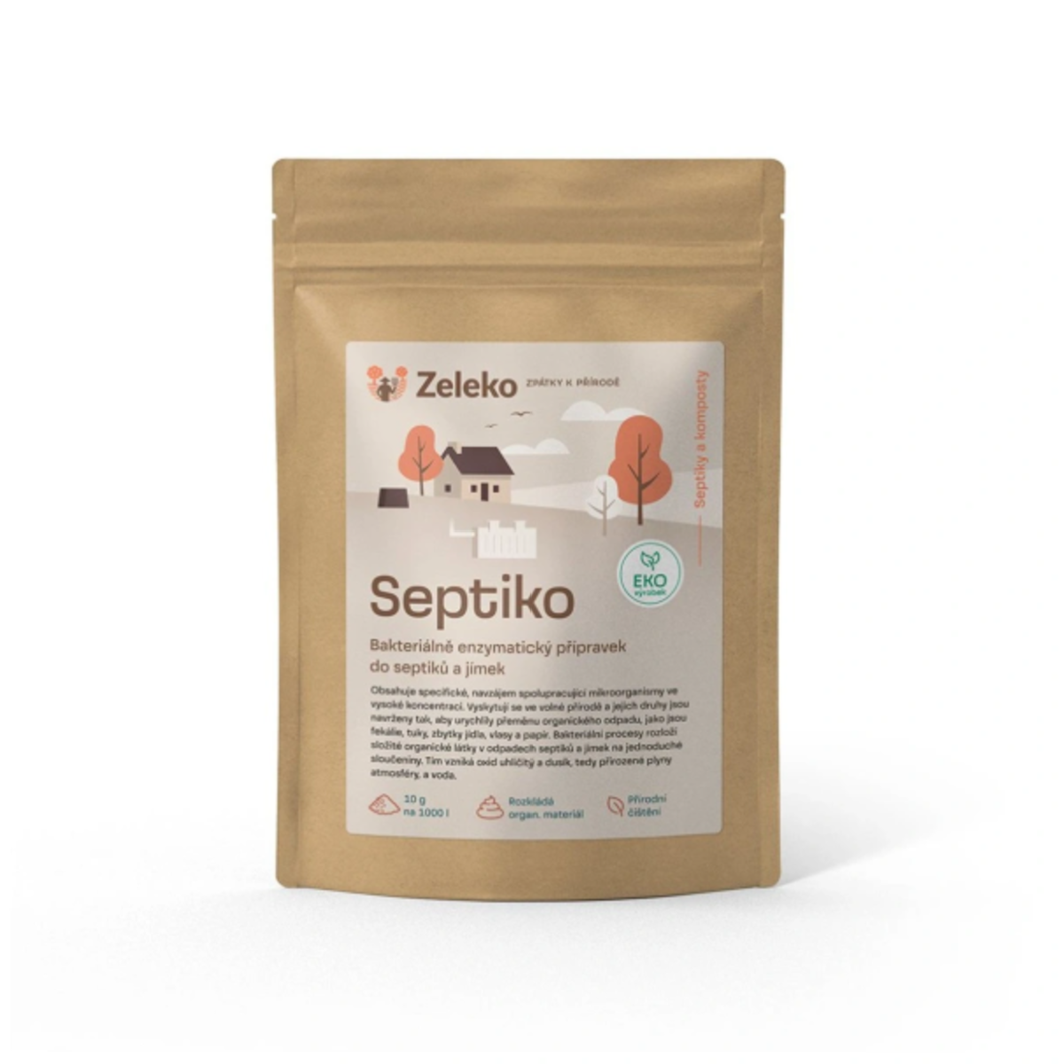 Septiko - bakterie do septiků a jímek - žumpy a septiky - 300 g