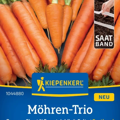 Mrkev trio Short N Sweet, Salto a Jubila - výsevný pásek - 1 ks