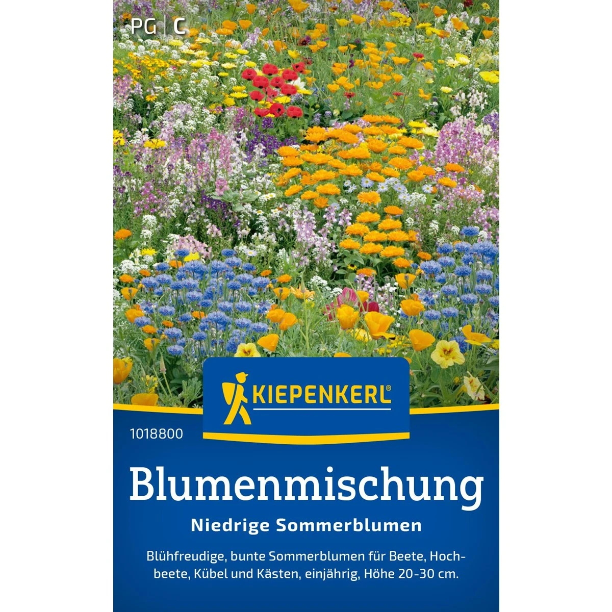 Květinová směs - Nízké letní květy - semena Kiepenkerl - 1 ks