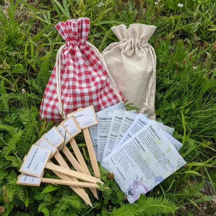 Dárkový balíček semen bazalek - zdarma dárkové balení