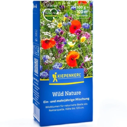 Květinová směs Wild Nature - semena Kiepenkerl - směs - 100 g