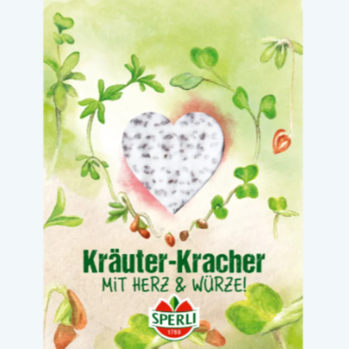 Srdíčková sada microgreens v bio kvalitě - Sperli - 1 ks