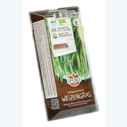 BIO microgreens sada - mladá pšenice, pšeniční tráva - Sperli - 1 ks