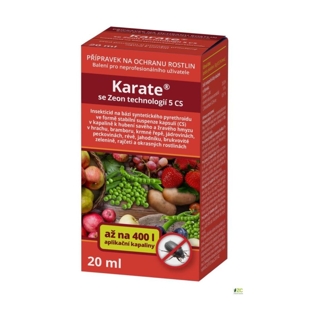 Karate proti škodlivému hmyzu - ochrana rostlin - 20 ml