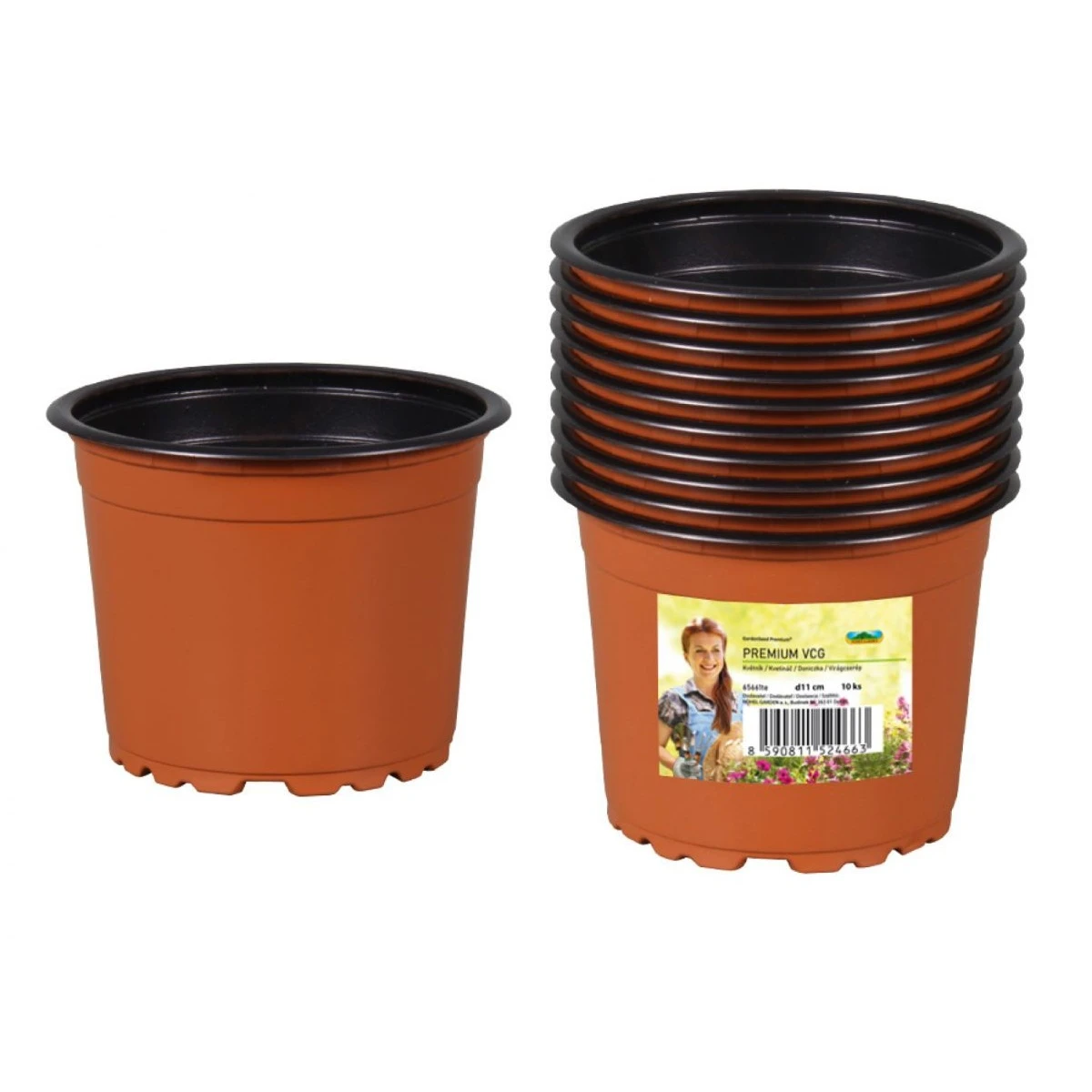 Květináč sadbový PREMIUM - 11 cm - 10 ks