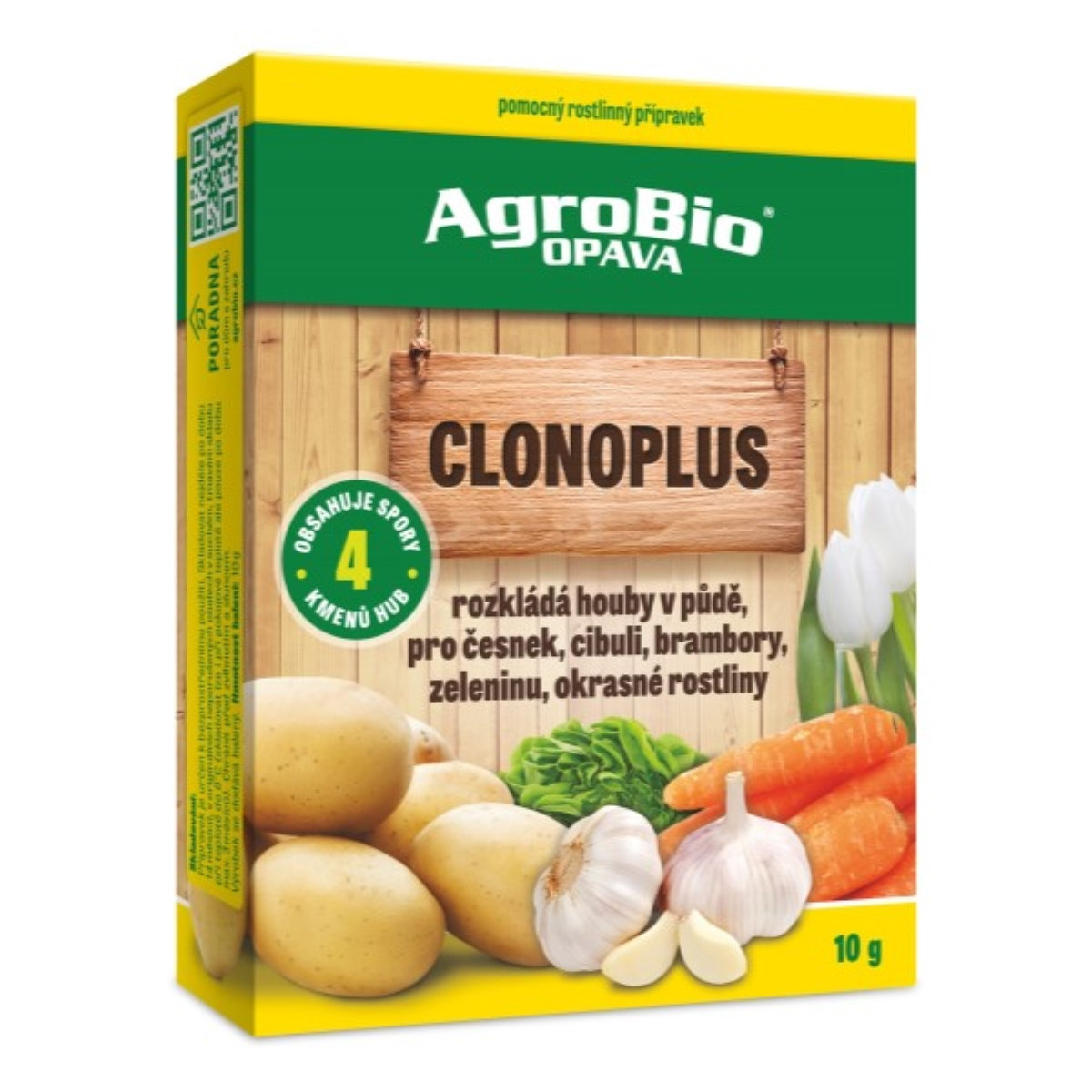 Clonoplus - pro rozložení hub v půdě - biostimulant - AgroBio Opava - 10 ml