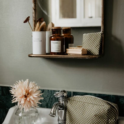 Kartáček na nehty z přírodních vláken - Strömshaga AB - 1 ks