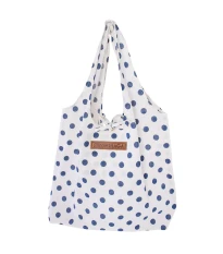Bavlněná taška s modrými puntíky - Strömshaga AB - 1 ks