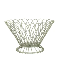 Drátěný košík - zelený - Strömshaga AB - 1 ks