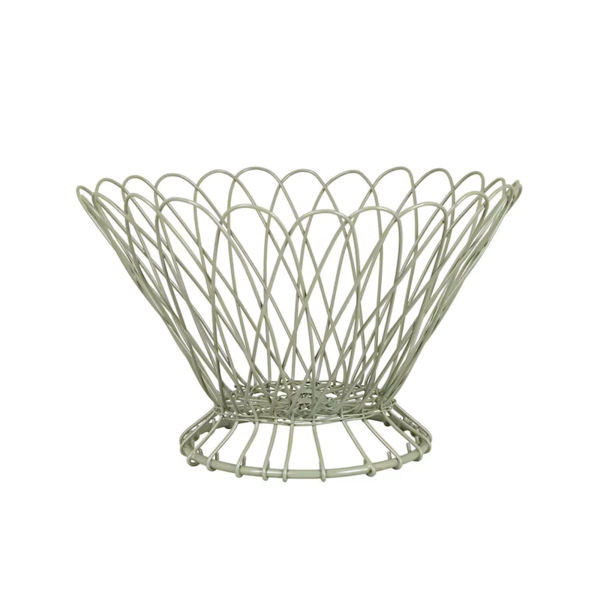 Drátěný košík - zelený - Strömshaga AB - 1 ks