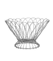 Drátěný košík - antik zinek - Strömshaga AB - 1 ks