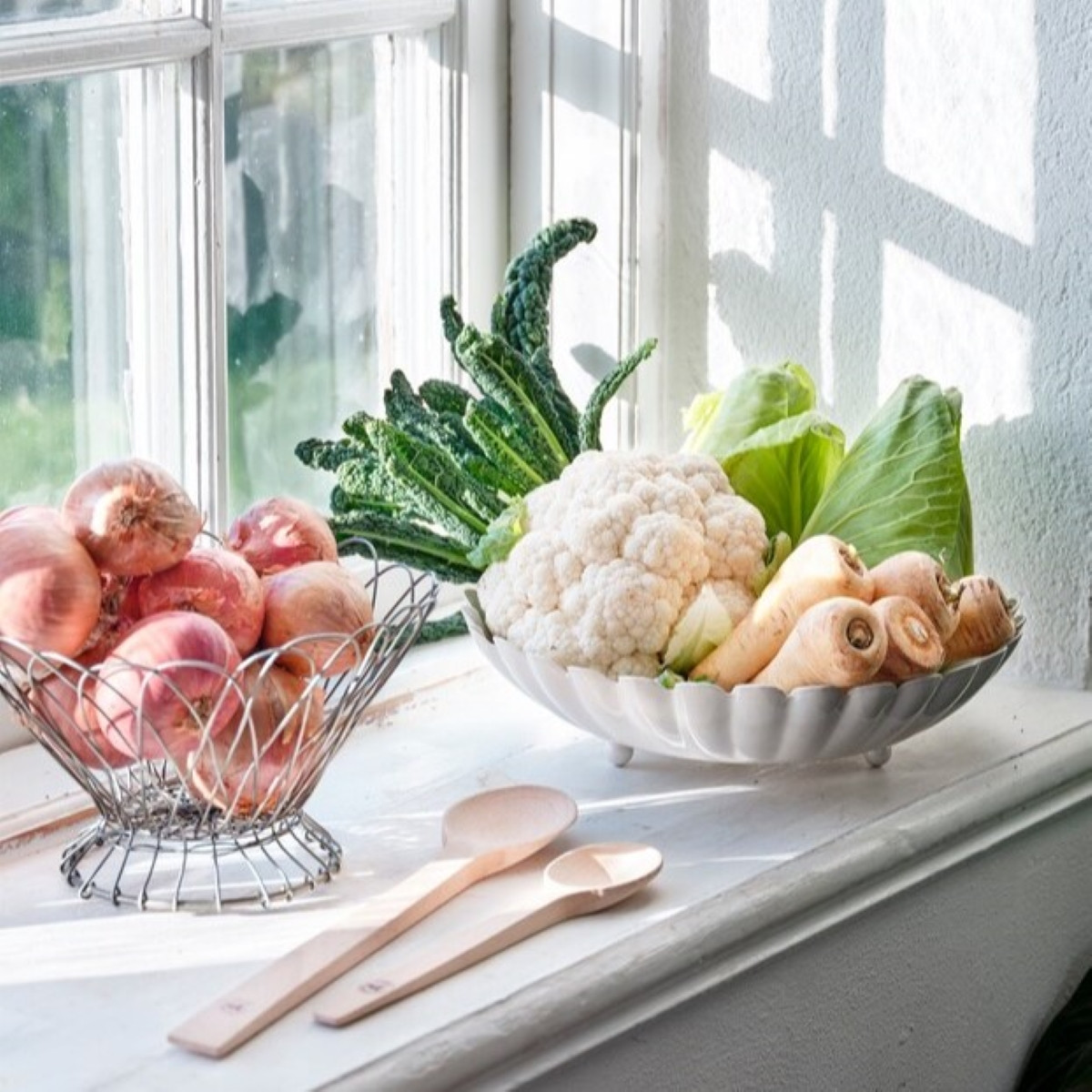 Drátěný košík - antik zinek - Strömshaga AB - 1 ks