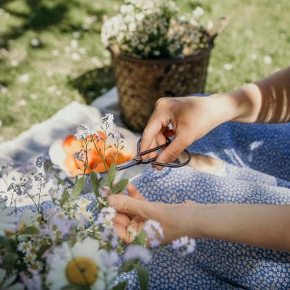 Starožitné nůžky z litiny - Strömshaga AB - 1 ks