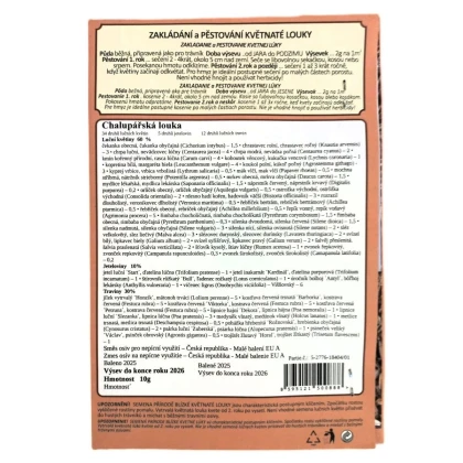 Chalupářská louka - semena Planta Naturalis - směs - 10 g