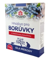 Hnojivo pro borůvky s čedičovou moučkou - Rosteto - hnojivo - 1 kg