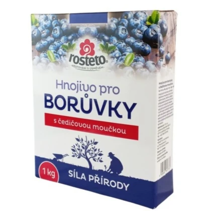 Hnojivo pro borůvky s čedičovou moučkou - Rosteto - hnojivo - 1 kg