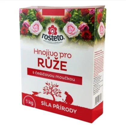 Hnojivo pro růže s čedičovou moučkou - Rosteto - hnojivo - 1 kg