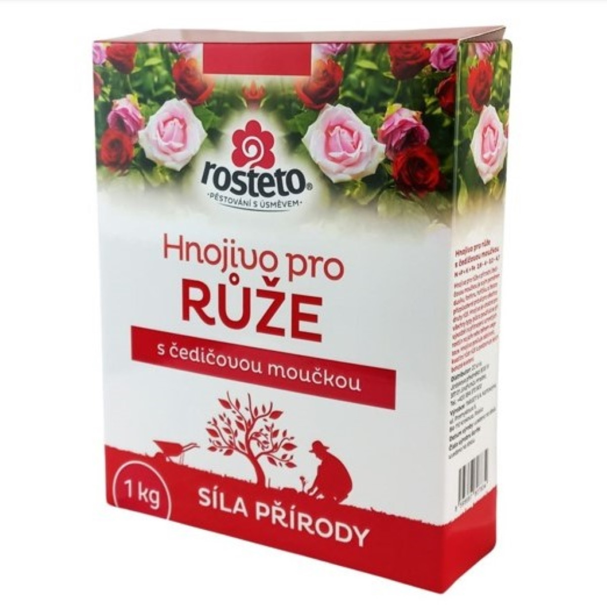 Hnojivo pro růže s čedičovou moučkou - Rosteto - hnojivo - 1 kg