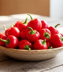 BIO Paprika Red Marble - Capsicum annuum - semena papriky - 6 ks