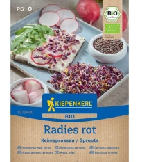BIO Červená ředkvička - bio semena na klíčení - 30 g