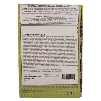 Vytrvalé květy pro včely - semena Planta Naturalis - směs - 10 g