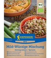 BIO Jemně pikantní směs - bio semena na klíčení - 40 g