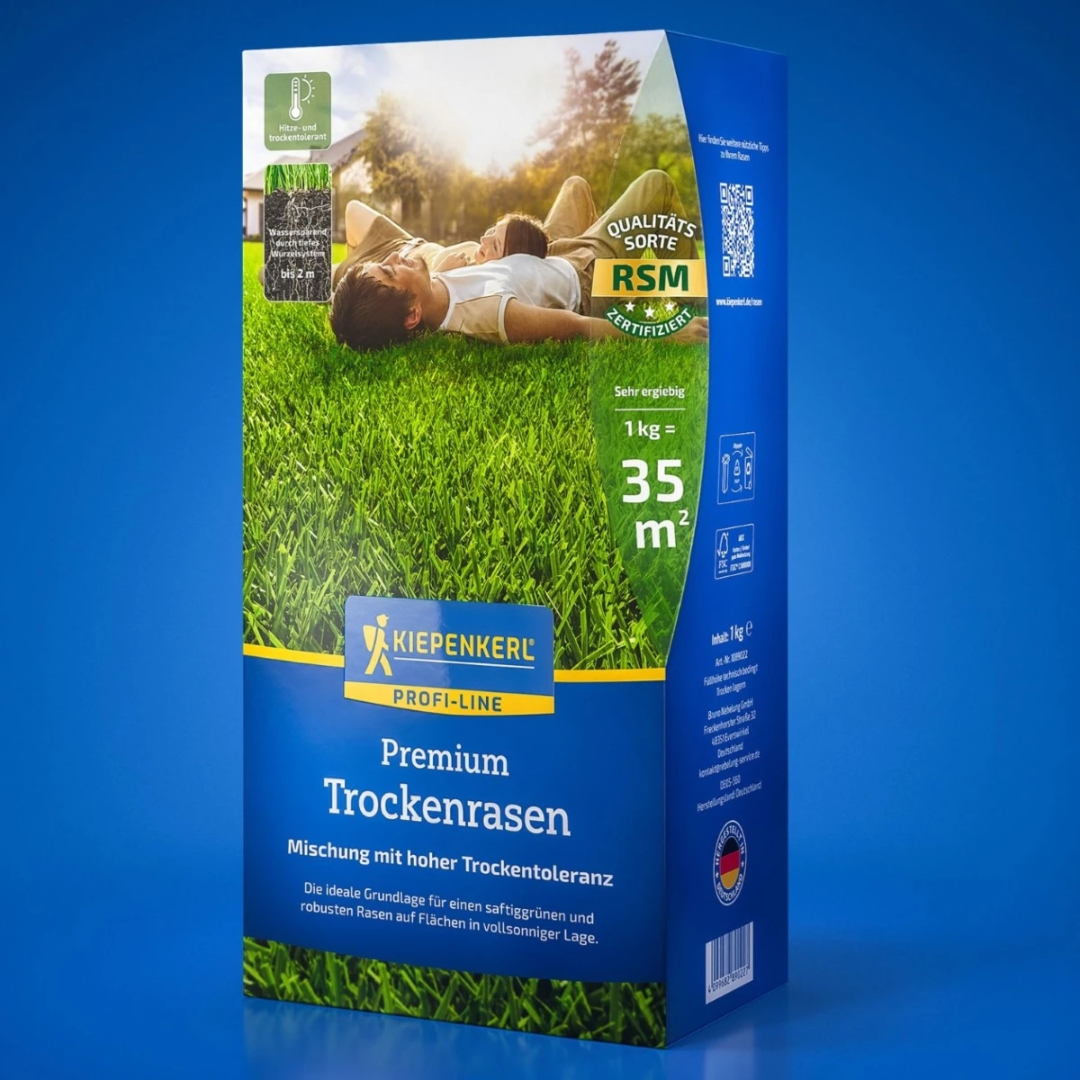 Trávník pro suchá stanoviště Premium Profi Line - semena Kiepenkerl - směs - 1 kg