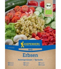 BIO Hrách setý - bio semena na klíčení - 50 g