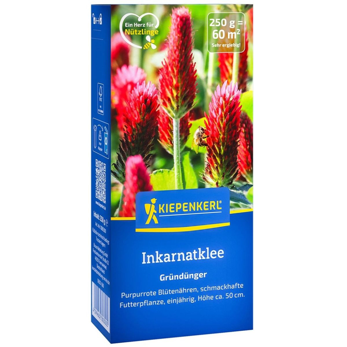 Zelené hnojení - Jetel inkarnát - semena - 250 g