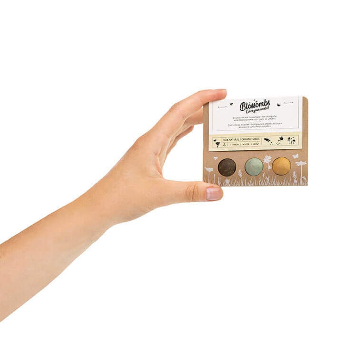 Semínkové květinové bomby - Blossombs - 3 ks