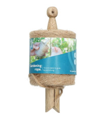 Jutový provázek s dřevěnou rukojetí - SOGO - 55 m - 1 ks