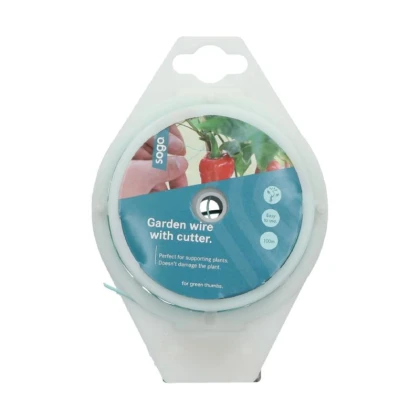 Zahradní drát zelený s řezečem - SOGO - 100 m - 1 ks