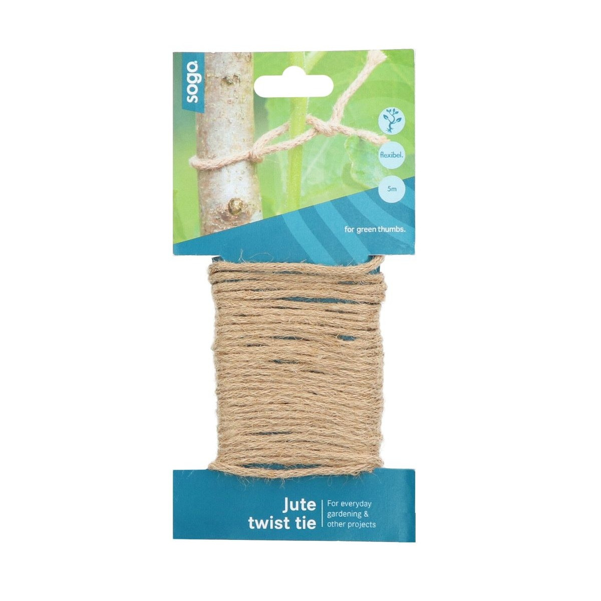 Jutový vázací provázek - SOGO - 5 m - 1 ks