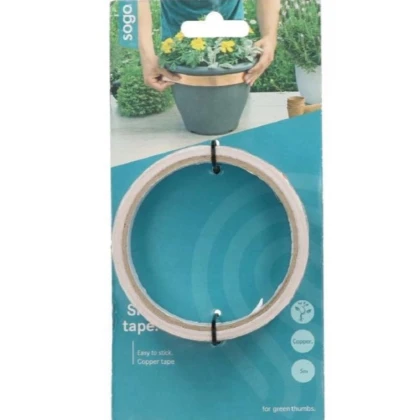 Měděná páska proti slimákům - SOGO - ochrana rostlin - 5 m - 1 ks