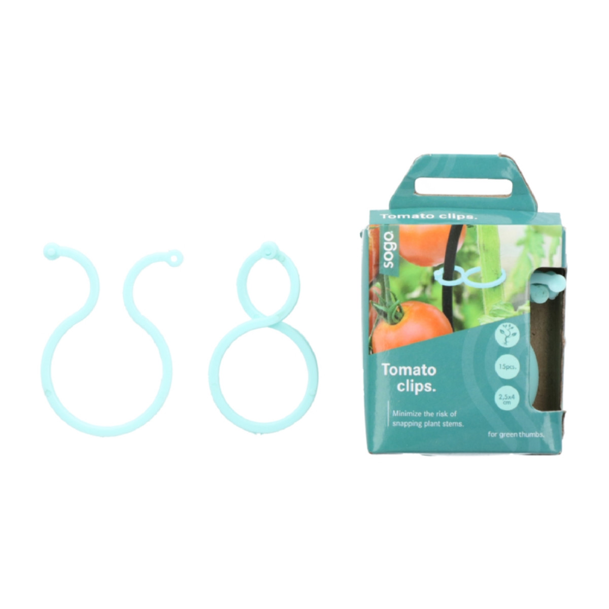 Klipsy na rajčata - SOGO - 15 ks