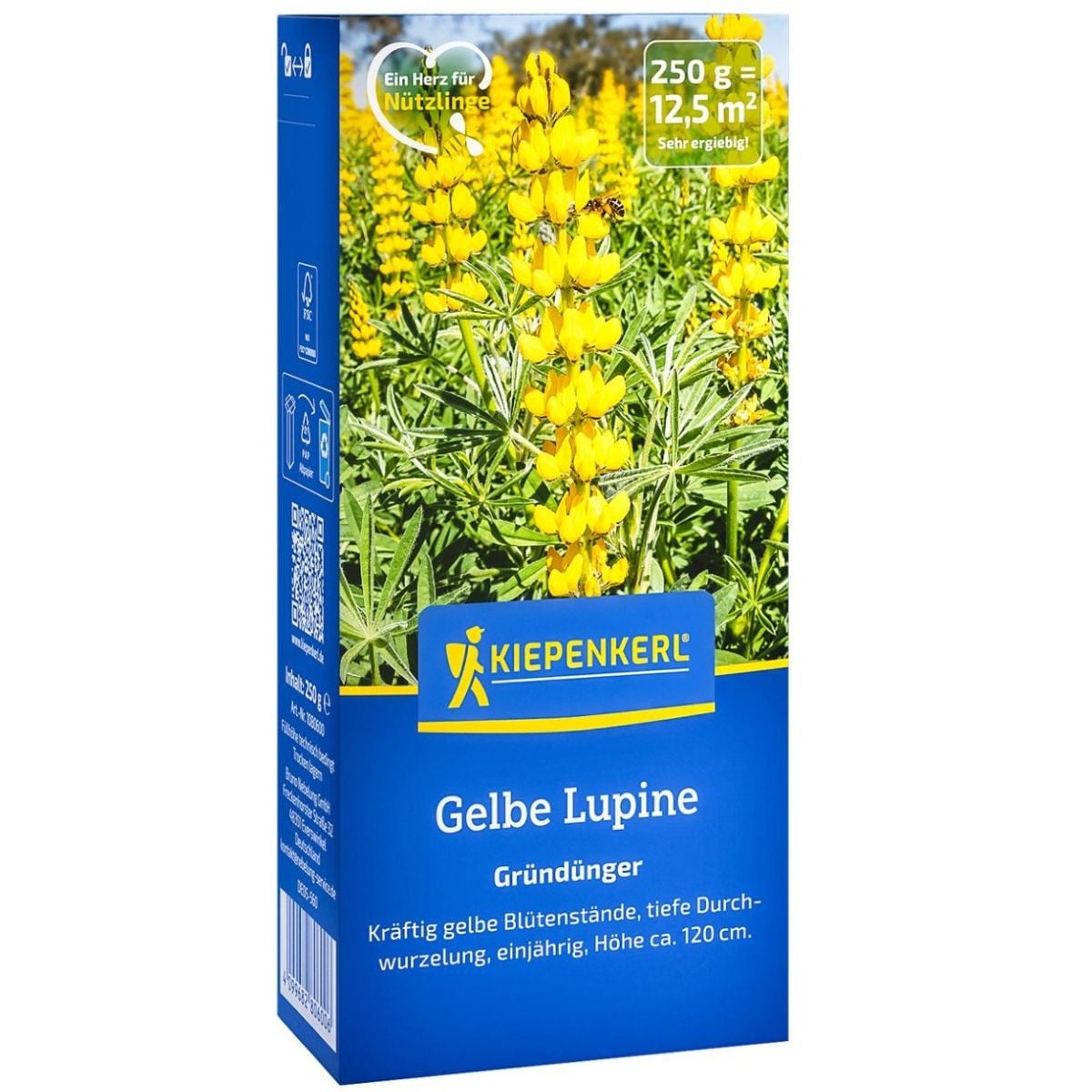 Zelené hnojení - Lupina žlutá - semena - 250 g