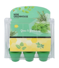 Buzzy - Miniskleník pro pěstování kuchňských bylinek - Pieterpik - 1 ks