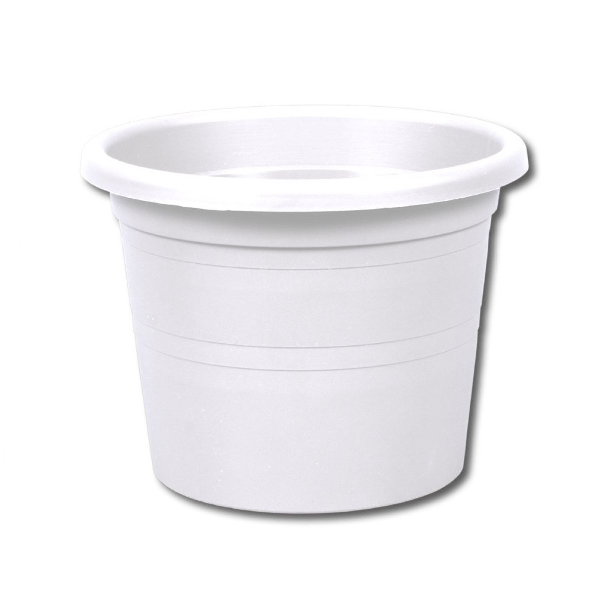 Květináč Sakura Modern bílý – plastový květináč