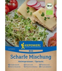 BIO Ostrá směs - bio semena na klíčení - 40 g