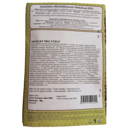 Vytrvalé květy pro včely - semena Planta Naturalis - směs - 40 g