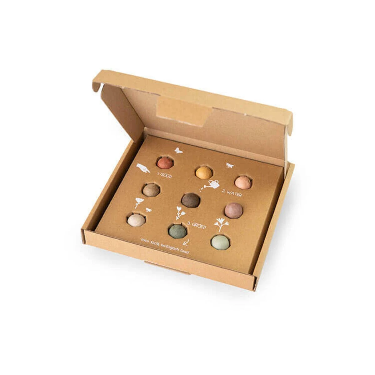 Semínkové bomby - dárková sada - Blossombs - 9 kuliček - 1 balení