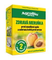 Zdravá meruňka - AgroBio Opava - ochrana rostlin - 1 x 7,5 g + 1 x 10 g