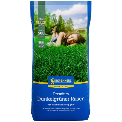 Tmavozelený trávník Premium Profi Line - semena Kiepenkerl - směs - 10 kg