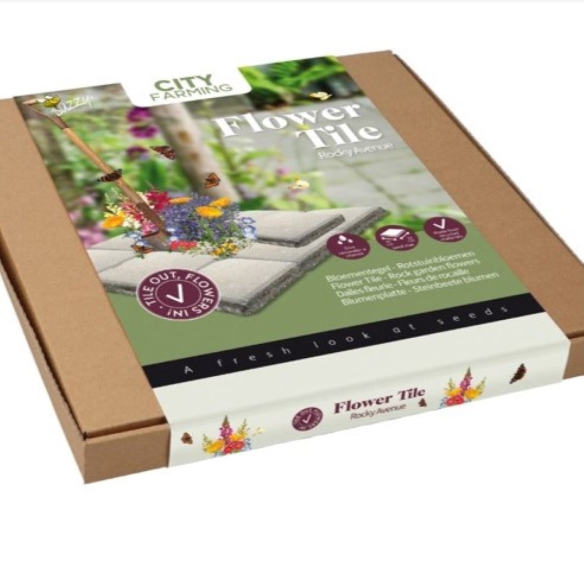 Buzzy - Květinová deska do skalky - Pieterpik - 1 ks