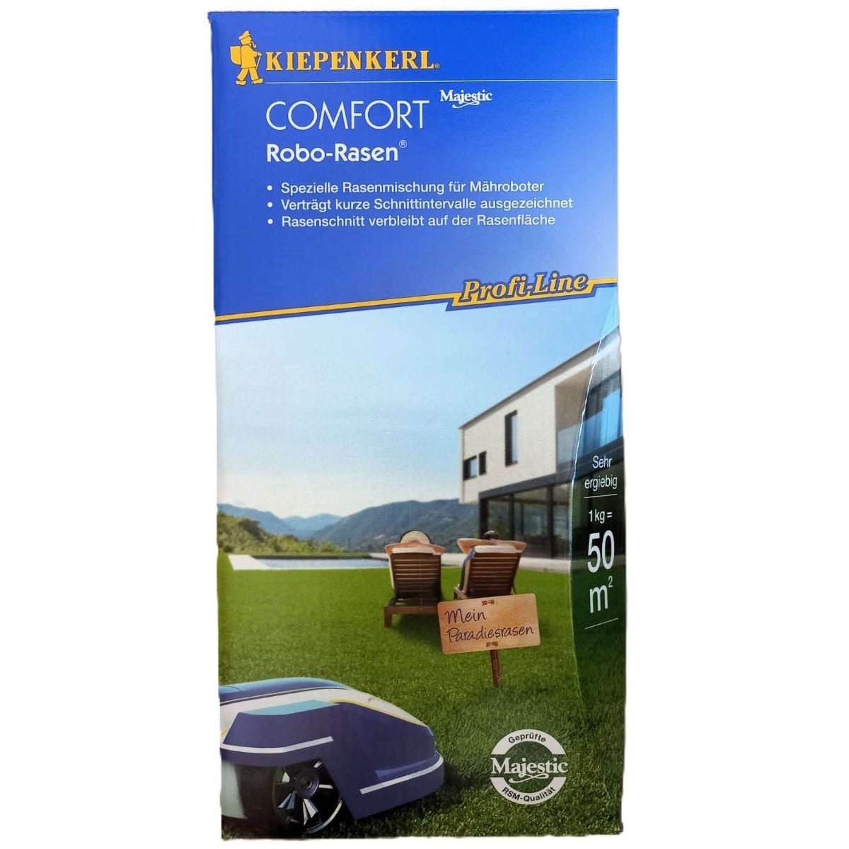 Trávník Comfort pro robotické sekačky - semena Kiepenkerl - 1 kg