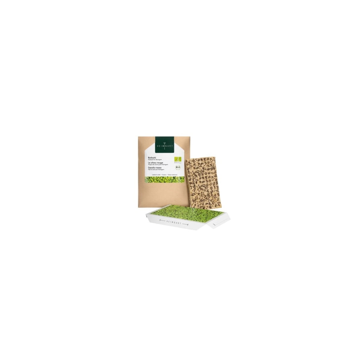 BIO microgreen Červené zelí - Heimgart - náhradní pláty - 1 ks