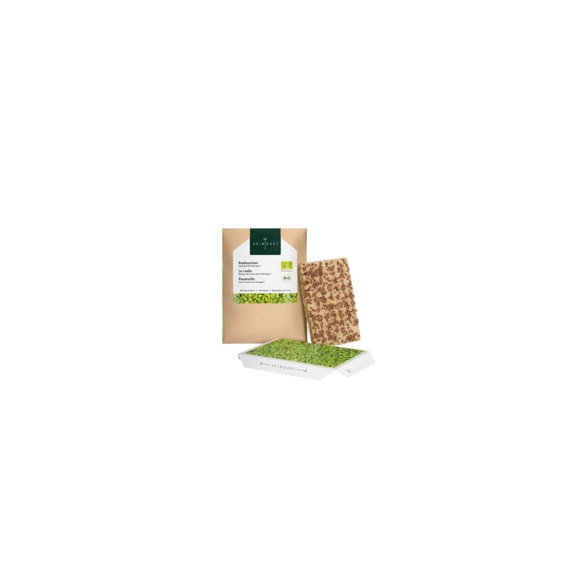 BIO microgreen Ředkvička - Heimgart - náhradní pláty - 1 ks