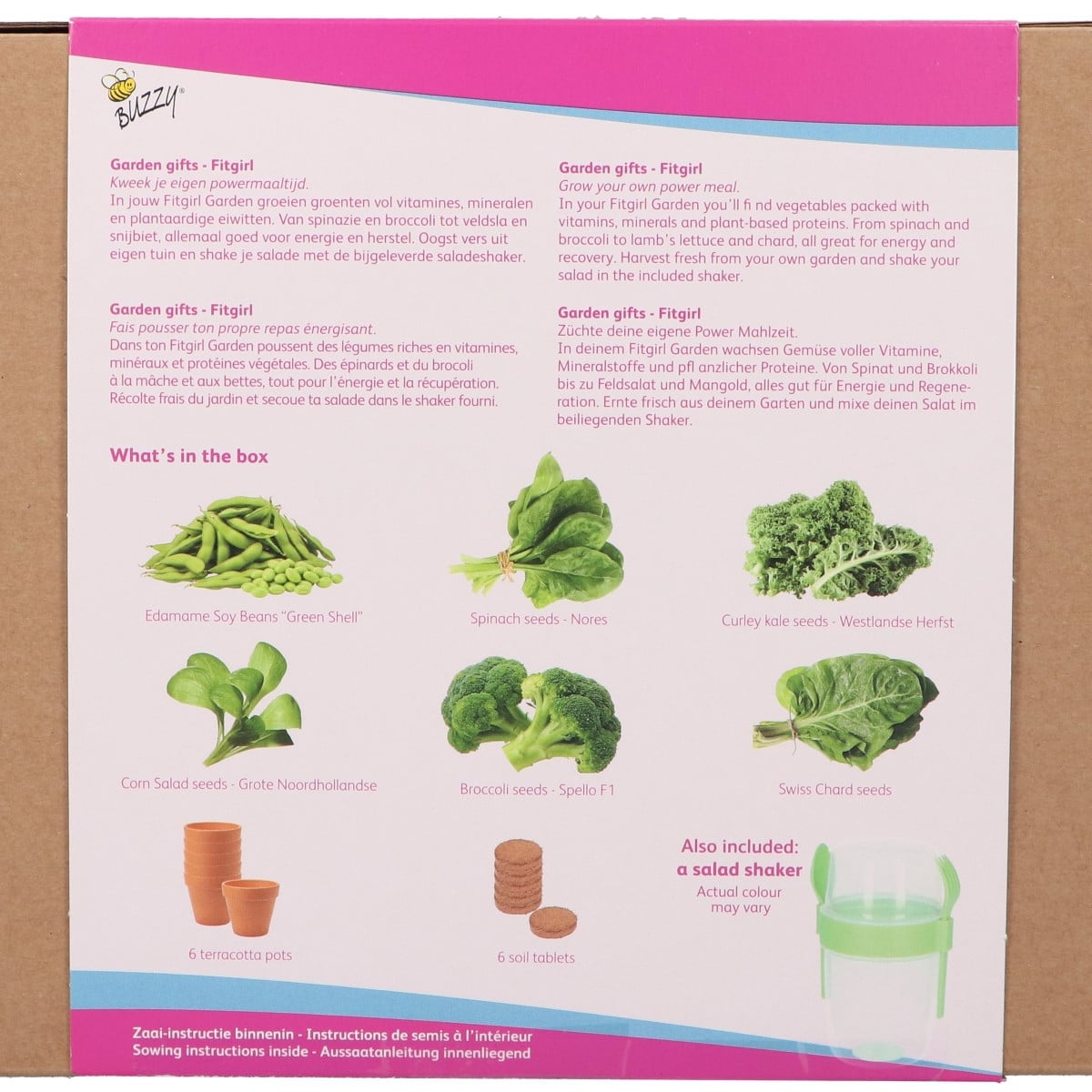 Buzzy Garden Gift - Dárková sada Fit zahrádka - Pieterpik - 1 balení